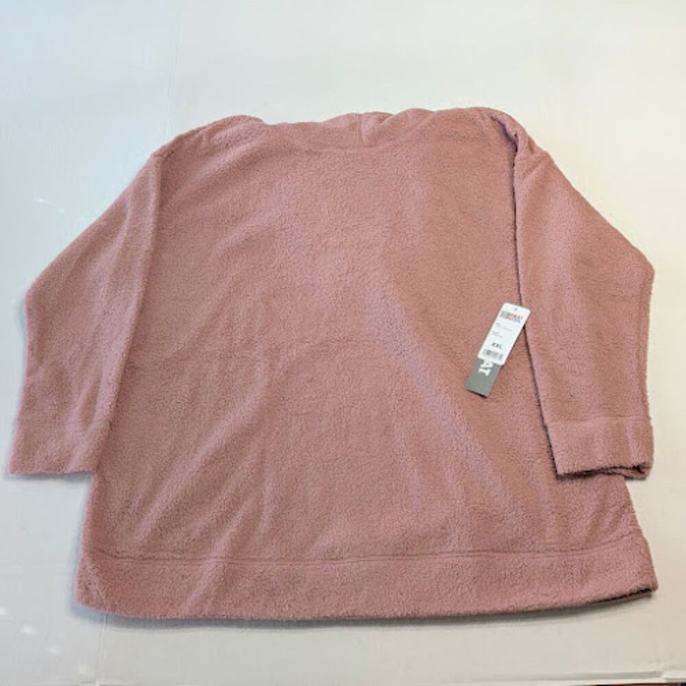 NWT 32 Degrees HEAT XXL Women's Spiced Chai Sherpa Style Fleece Hoodie Jacket - Picture 1 of 5